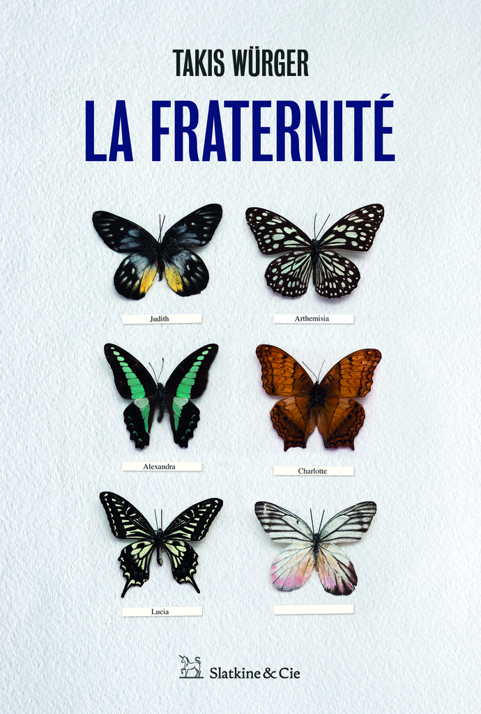 couverture de La Fraternité, un roman de Takis Würger édité en France par les éditions Slatkine & Cie